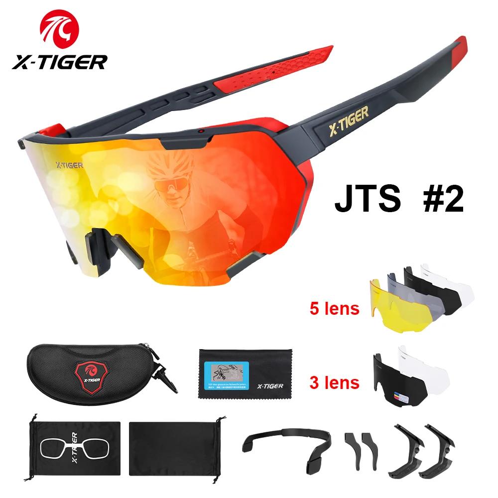 X-TIGER polarizada esportes óculos de sol uv400 bicicleta bicicleta eyewear ciclismo ao ar livre corrida de beisebol pesca óculos de golfe - Image 1