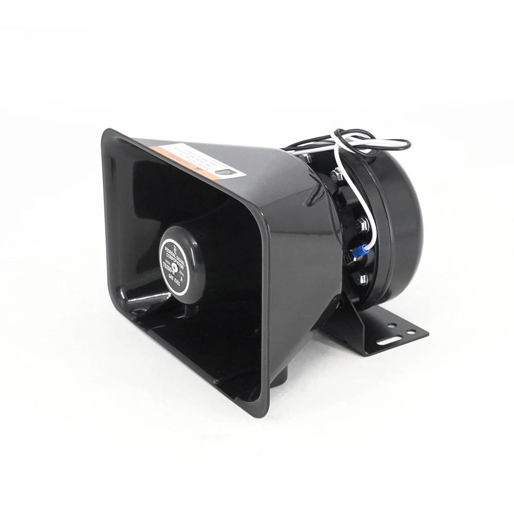 Sirene de carro para ambulância e bombeiros, Alto-falante sonoro, Chifre do veículo, Megafone de emergência, Alta potência, 200W, 130dB - Image 1