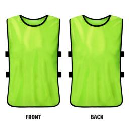 Treinamento solto malha coletes, camisas de futebol, basquetebol, críquete, futebol, voleibol, rugby equipe, acessórios esportivos, 6pcs - Image 2