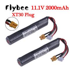 Bateria Li-ion Recarregável, 3S, 11.1V, 2000mAh, 18350, Ficha XT30, Compatível com Pistolas de Airsoft - Image 1