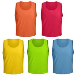 Colete De Futebol Jerseys Aldult Treinamento Esportivo BIBS Coletes Basquete Cricket Futebol Futebol Rugby Mesh Team Acessórios Esportivos - Image 1