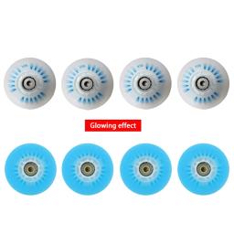 8 rodas luminescentes flash patins inline 90a led rodas flash patins 68mm 72mm 76mm 80mmmulti-especificação multi-cor - Image 5