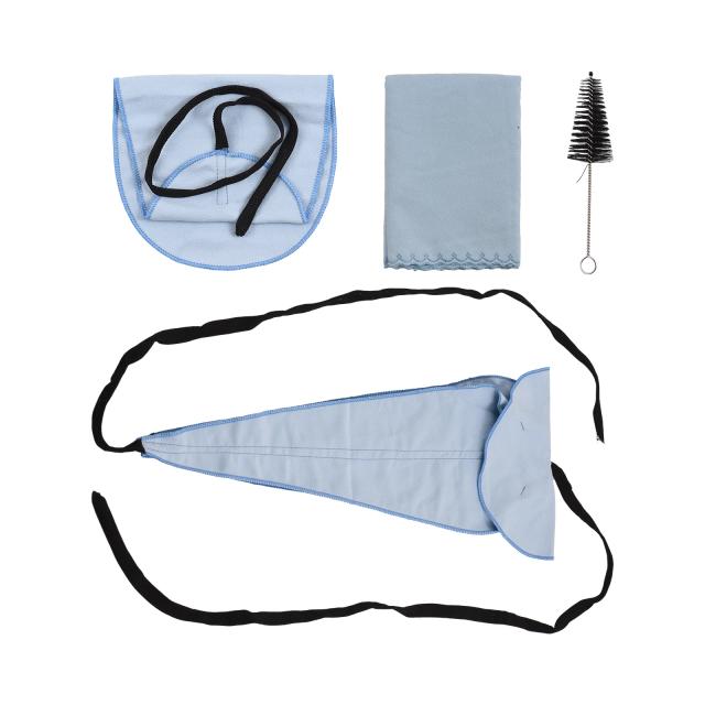 Conjunto Completo de Limpeza para Saxofone com Escova, Ferramenta de Manutenção e Pano Especial