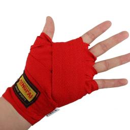 Bandagem De Boxe De Algodão, Envoltórios De Mão, Correias Esportivas, Suporte De Pulso Para Kickboxing, Muay Thai, Protetor De Mão MMA, 3 m, 5m - Image 6