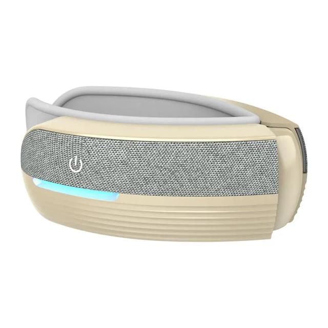 Massagem Inovadora com Vibração Elétrica, Compressa Quente e Pressão de Ar, Agora com Caixa de Som Bluetooth