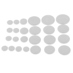 Fagote branco Soundhole Pads Pack, durável Woodwind instrumento acessório, 1 conjunto - Image 2