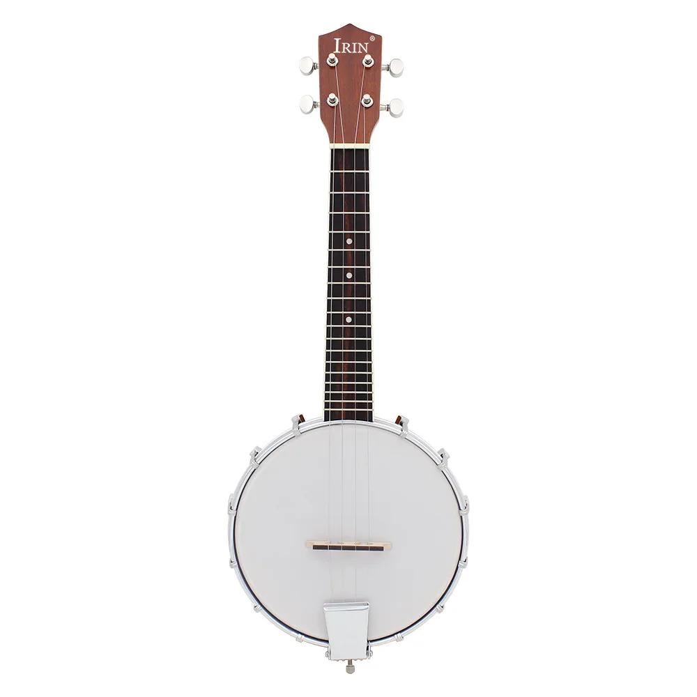 Banjo de quatro cordas para iniciantes e iniciantes, instrumento folclórico - Image 1