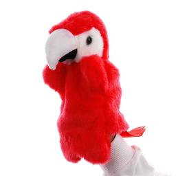 25cm animal mão fantoche brinquedos de pelúcia lobo vaca mão fantoches fingir educativo história boneca brinquedo - Image 3