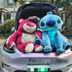 2025 30cm-80cm disney tamanho gigante lilo & ponto pelúcia boneca dos desenhos animados animal casal dormir travesseiro softmaterial brinquedo para presente - Image 1