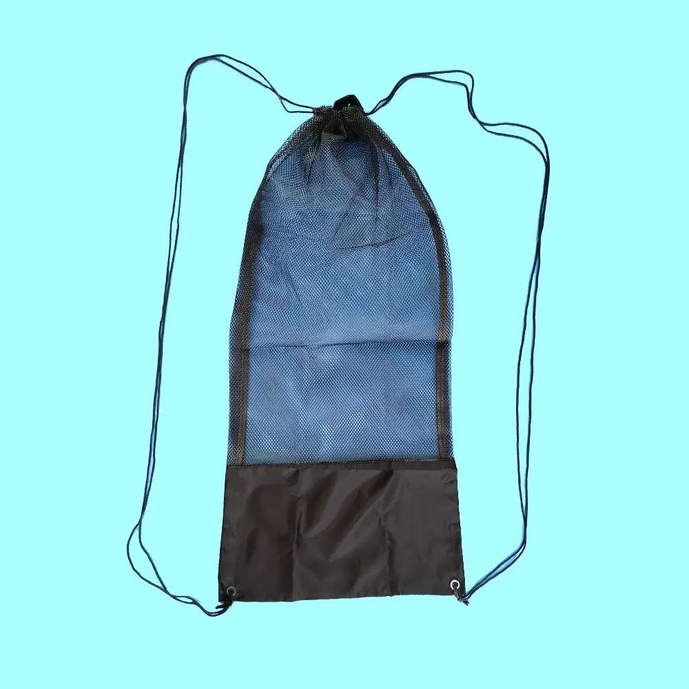 Bolsa de equipamento de malha para equipamento de snorkel, bolsa de mergulho, mochila para barbatanas de mergulho, equipamento de natação, praia e dispositivo esportivo - Image 1