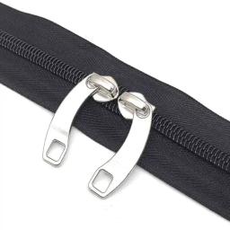 Double-Layer Nylon Dente Zipper Cabeças, Acessórios de costura, DIY Saco, Bagagem, Barraca, Boa Qualidade, 8 # - Image 5