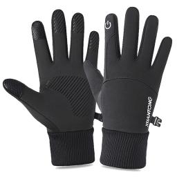 Luvas impermeáveis de tela sensível ao toque para homens e mulheres, luvas táticas, luvas à prova de vento, ciclismo ao ar livre, caminhadas, esqui, inverno, 2022 - Image 3