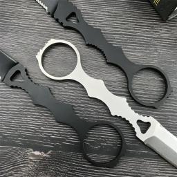 Faca de lâmina fixa com alça, lâmina e alça, Outdoor EDC Survival Hand Tool, Camping e facas de caça, BM 176 Spear, 3 cores, 440C - Image 3