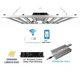 Barra de luz LED com aplicativo, controlador inteligente, Samsung LM301H, EVO V5, 240W, 320W, 480W, 600W, 720W, 1000W, mais recente, 2022 - Image 2