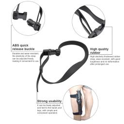 Leve anti-scratch snorkeling cintos, espessamento borracha faca correias, Quick Release cintos para mergulho natação - Image 5