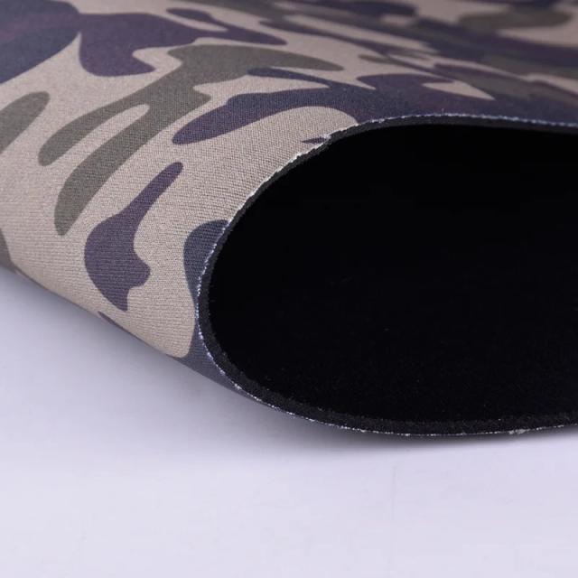 Tecido Neoprene Camuflado para DIY em Costura e Artesanato - Ideal para Sacos de Roupas, Sportswear e Suprimentos em 3 Tamanhos