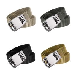 Cinto de nylon resistente ao estiramento masculino, cinto de trabalho confortável para caminhadas, camping, alpinismo ao ar livre, caça, liberação rápida - Image 2