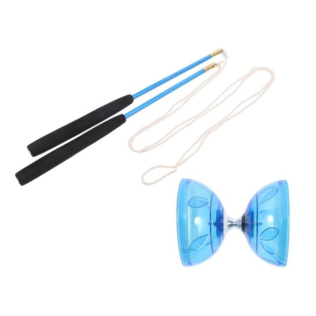 Diabolo Fitness Dupla Cabeça TPU 2 Rolamentos para Performance Profissional