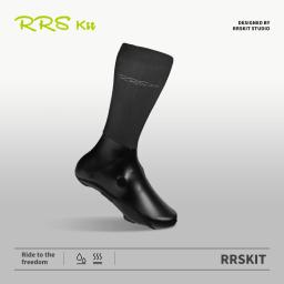 Rrskit capa protetora de sapato à prova de vento e à prova d'água, borracha leve, elástica, alta qualidade, prática, capa de sapato de bicicleta de estrada - Image 1
