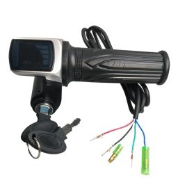 36V 48V 60V Bicicleta Elétrica Controle de Velocidade do Acelerador Acelerador Com Display LCD Veículo Elétrico Controlador do Acelerador Parte - Image 6