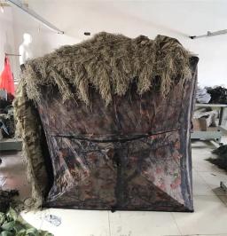 Hay Grass Estilo Desert Bionic Ghillie Ternos, caça tenda cega, capa de camuflagem, uso para Recon Paintball, poncho - Image 3