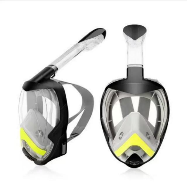 Máscara de Mergulho com Respirador e Óculos de Natação para Aventuras ao Ar Livre e Snorkeling na Praia