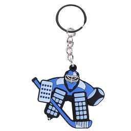 Jogador de hóquei masculino chaveiro, skate e pingente do clube de hóquei, jóias masculinas, carro, fã presente lembrança - Image 2