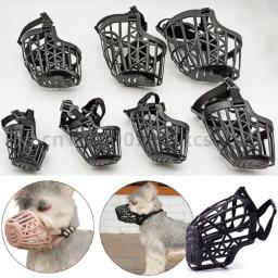 Focinho para cães de estimação, ajustável, respirável, capa para boca de cachorro, anti-aboiement, malha para cães, boca longa, uso para cachorros - Image 1