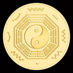 Prata e banhado a ouro Moeda Comemorativa, As Quatro Criaturas Míticos dos Tempos Antigos, Pássaro Vermelho Colecionável - Image 4