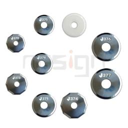5 pçs/lote rui zhou, AOL, iecho, zund faca vibratória Saludos, Aoke, Jwei CNC Fibra de corte Lâmina de carboneto de aço de tungstênio/sulco - Image 6