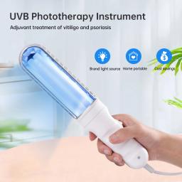 YOUWEMED-Ultravioleta Fototerapia Instrumento, Use UVB Lâmpada, UV para Vitiligo, Psoríase, manchas brancas, doença de pele, 311nm - Image 5