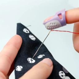 Silicone Didais Dedo Dicas Protetor, Anti-Slip, Mão Ponto de Cruz, Ferramentas DIY, Acessórios de Costura Doméstica - Image 5