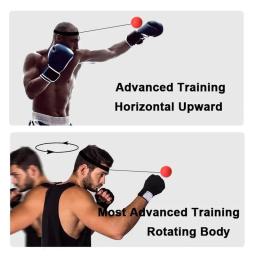 Portátil Boxe Reflex Ball Headband para Crianças, Boxer Trainer, Indoor Fitness Suprimentos, Pátio Parque, Boxe - Image 2