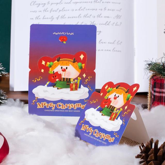 Cartões Criativos de Natal e Presentes para uma Véspera Encantadora