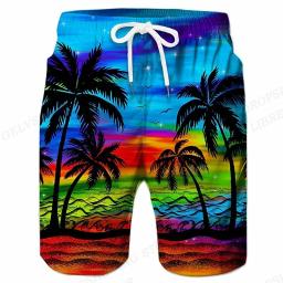 Calções esportivos de verão dos homens calças de secagem rápida calças esportivas ginásio calça de treino ginásio das mulheres dos homens praia calças curtas - Image 1