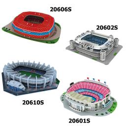 Campo De Futebol Em miniatura 3D DIY Puzzle, Estádios Mundialmente Famosos Modelos, Jogo De Futebol, Brinquedos Periféricos, Fãs Presentes De Aniversário, DDJ - Image 5