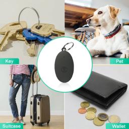Mini GPS Smart Tracker com Controle Remoto, Equipamento Anti-perdido, Localizador GPS, Localização, Veículo Bluetooth, IOS, Animais Idosos, Chaves, Bagagem - Image 3