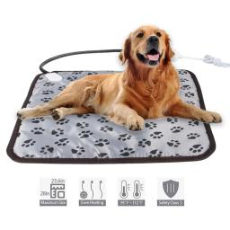 para silla, manta eléctrica para perros y gatos, colchón para mascotas, impermeable, antimordida, temperatura ajustable, 1 Uds. - Image 1