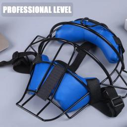 Máscara Full-Face Baseball Catcher, Ajuste Seguro Leve, Fornecer Proteção e Conforto, Não Obstruir Vista, Fácil de Usar - Image 4