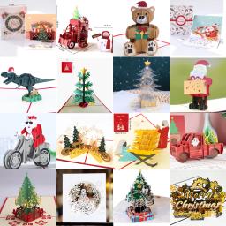 3D Pop Up Santa Cards, Casar Cartões De Natal, Convites De Festa Presentes, Cartão De Ano Novo, Presentes De Aniversário Cartão Postal - Image 2