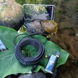 Câmera de pesca subaquática com 8 LED Night Vision, conexão sem fio, IP68 impermeável, Fish Shape, barco, Ice Acessórios Pesca - Image 4