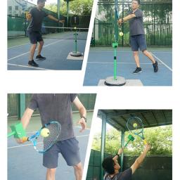 Tênis servir treinador Profissional Spin Tennis Trainer Ajustável Máquina Bola Acessórios Treinamento Ferramenta Serviço Ações Instruir - Image 3