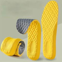 4D Calçados Esportivos Palmilhas, Super Macio, Palmilha para Pés, Cestas de Absorção de Choque, Suporte do Arco, Inserções Ortopédicas - Image 6