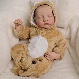 18 Polegada bonecas reborn bebê realista bonecas bebê recém-nascido menino realista boneca reborn menino para crianças idade 3 + - Image 2