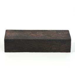 Ebony bloco de madeira áspero artesanato madeira diy faca lidar com instrumento musical lidar com 12x4x2.5cm - Image 4