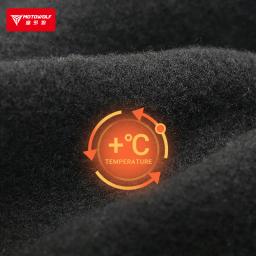 Balaclava velo de motocicleta para homens e mulheres, máscara facial quente, headwear moto à prova de vento, ciclismo e turismo, motowolf, inverno - Image 4