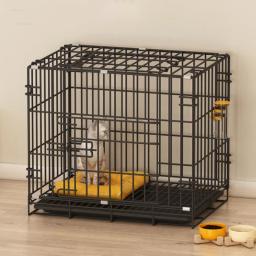 Gato de estimação suprimentos grandes gaiolas de gato casa especial interior gatinho ultra-pequeno portátil dobrável gaiola de gato villa gaiolas simples para o cão - Image 1