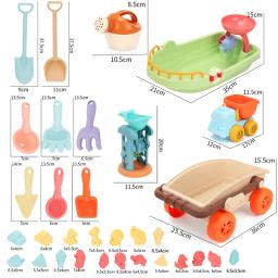 Beach Sand Play Toy para crianças, sandbox, pá, moldes animais, acessórios de praia, verão, ao ar livre, beira-mar, jogo aquático - Image 6