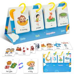 Diy modelo de mesa dos desenhos animados feitiço palavras educação cartão imagem carta aprendizagem cognitiva educação brinquedos para crianças - Image 2