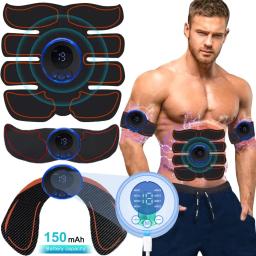 Esporte exigível estimulador muscular equipamentos de fitness ems abs abdominal trainer perda de peso corpo emagrecimento anti celulite hip lift - Image 1